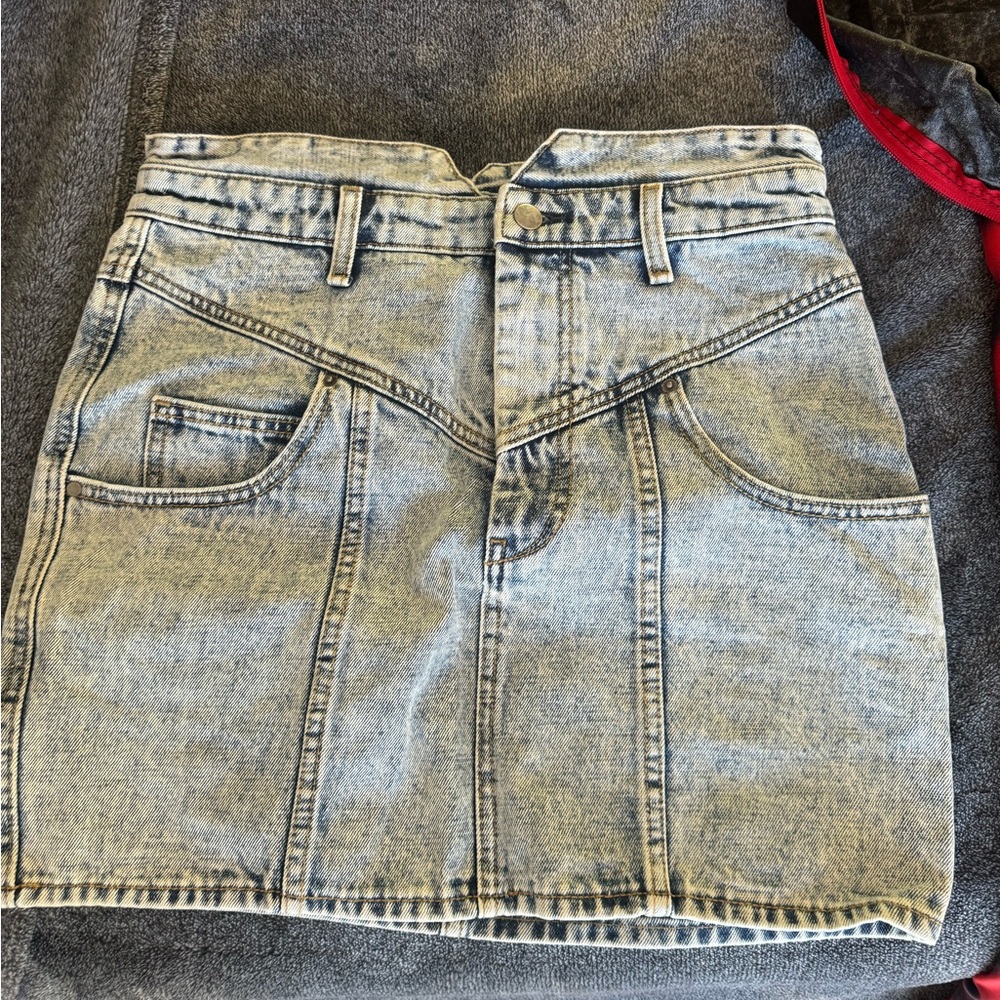 Denim skirt